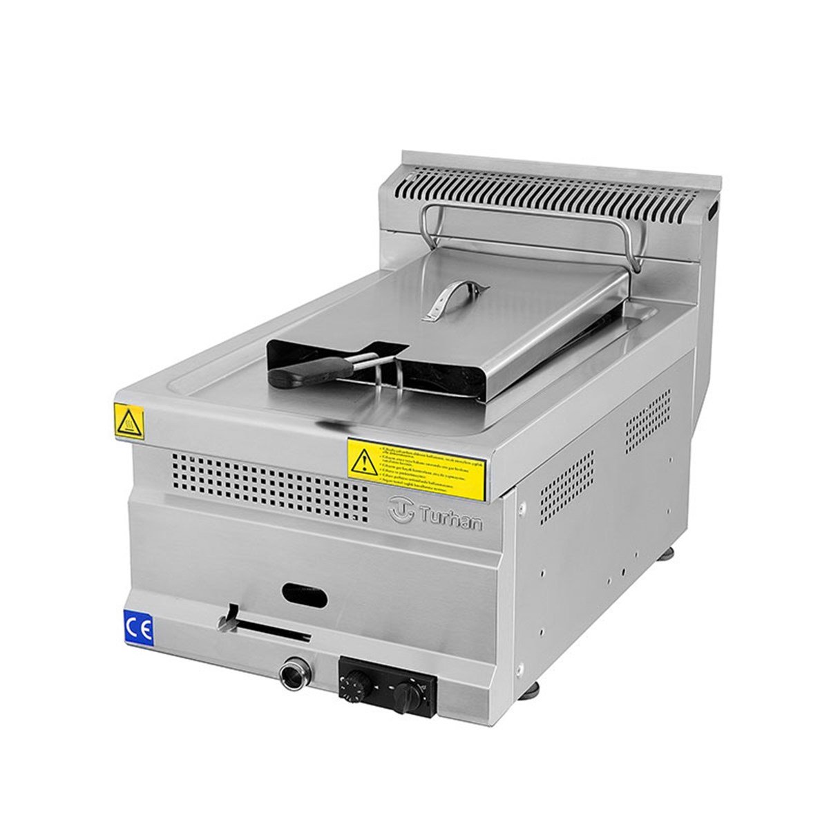 Turhan Çelik TC.6FG400 40'lık Gazlı Fritöz 400x630x300