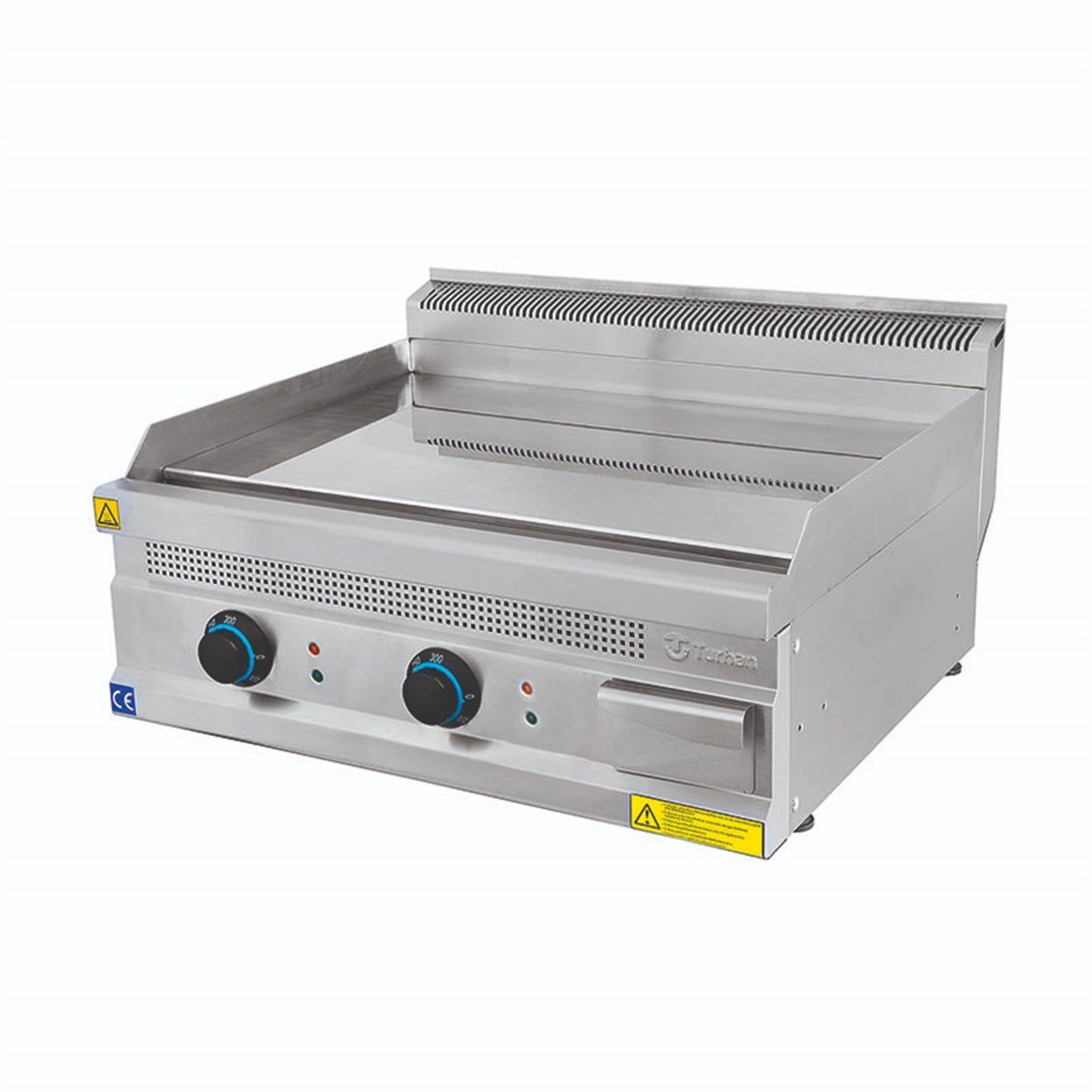 Turhan Çelik TC.7IEK800 80'lik Elektrikli Krom Düz Pleyt Izgara 800x700x300