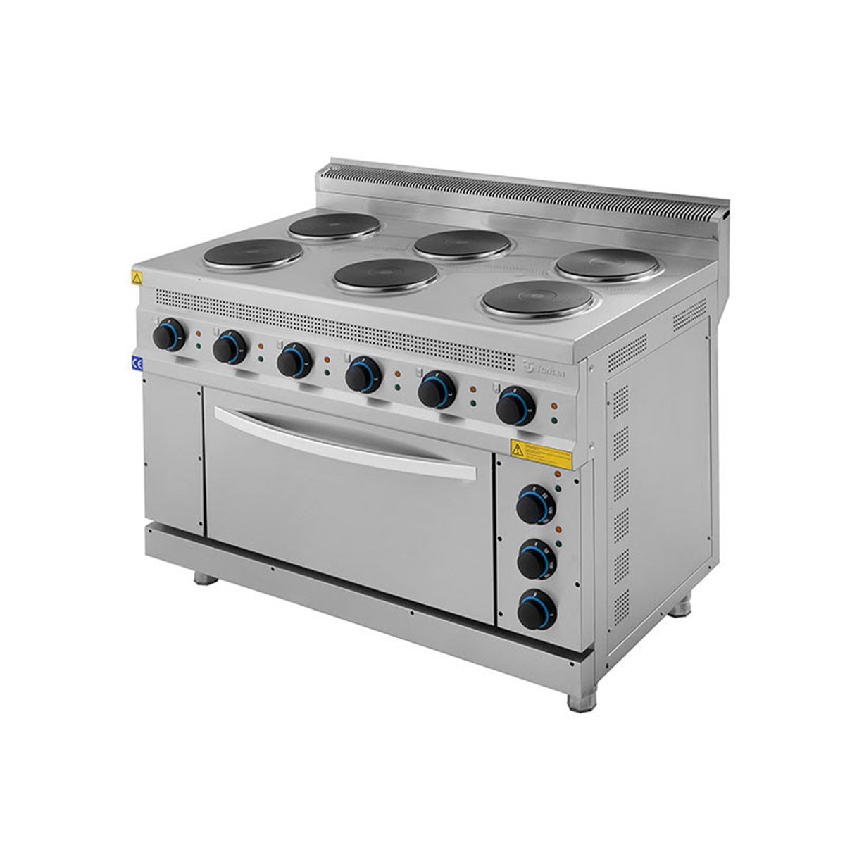 Turhan Çelik TC.7KE120 Elektrikli Kuzine 1200x700x850