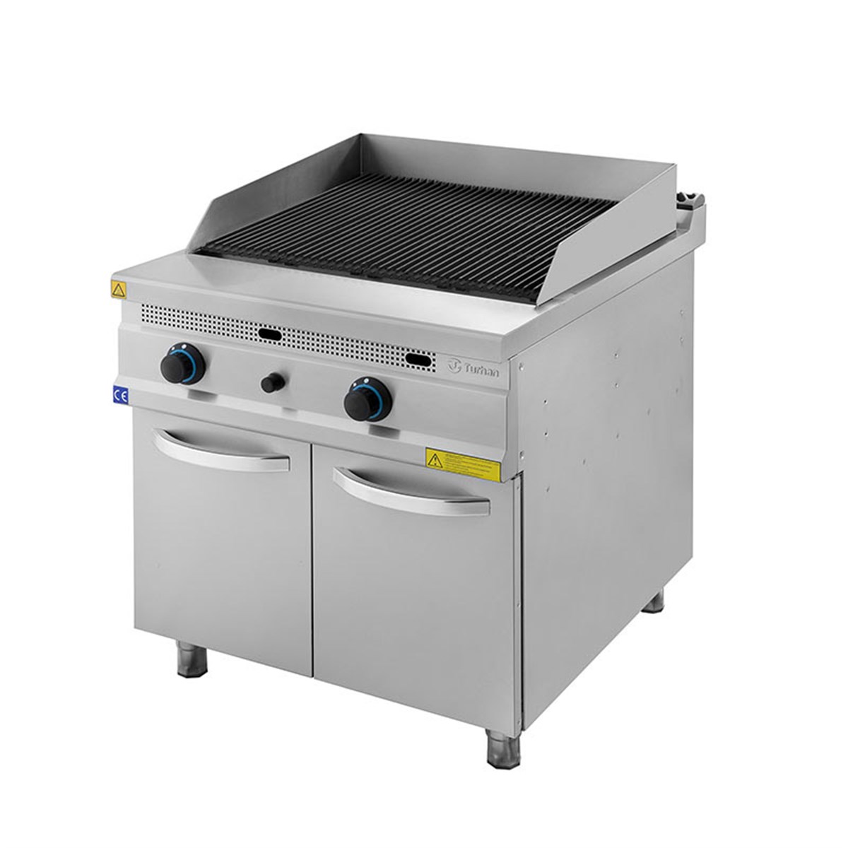 Turhan Çelik TC.9AG800 80'lik Döküm Izgara 800x930x850