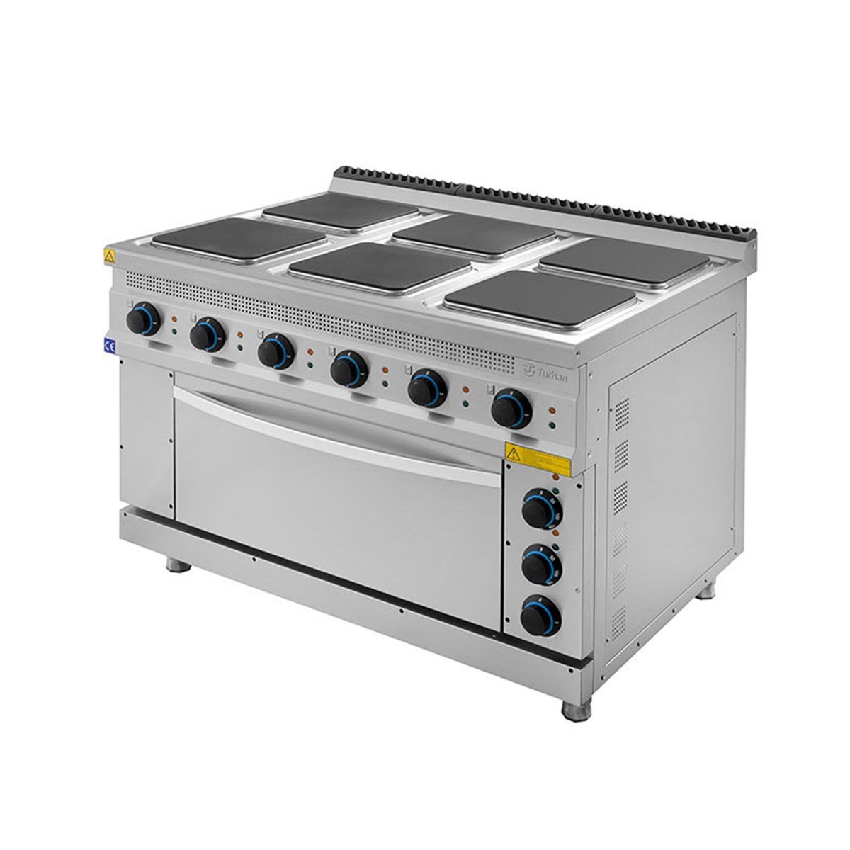 Turhan Çelik TC.9KE120 6'lı Elektrikli Kuzine 1200x930x850