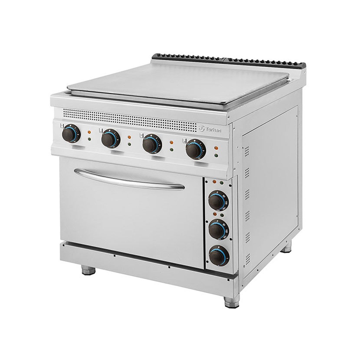 Turhan Çelik TC.9KEK800 Kapalı Ateş Kuzine Elektrikli 800x930x850