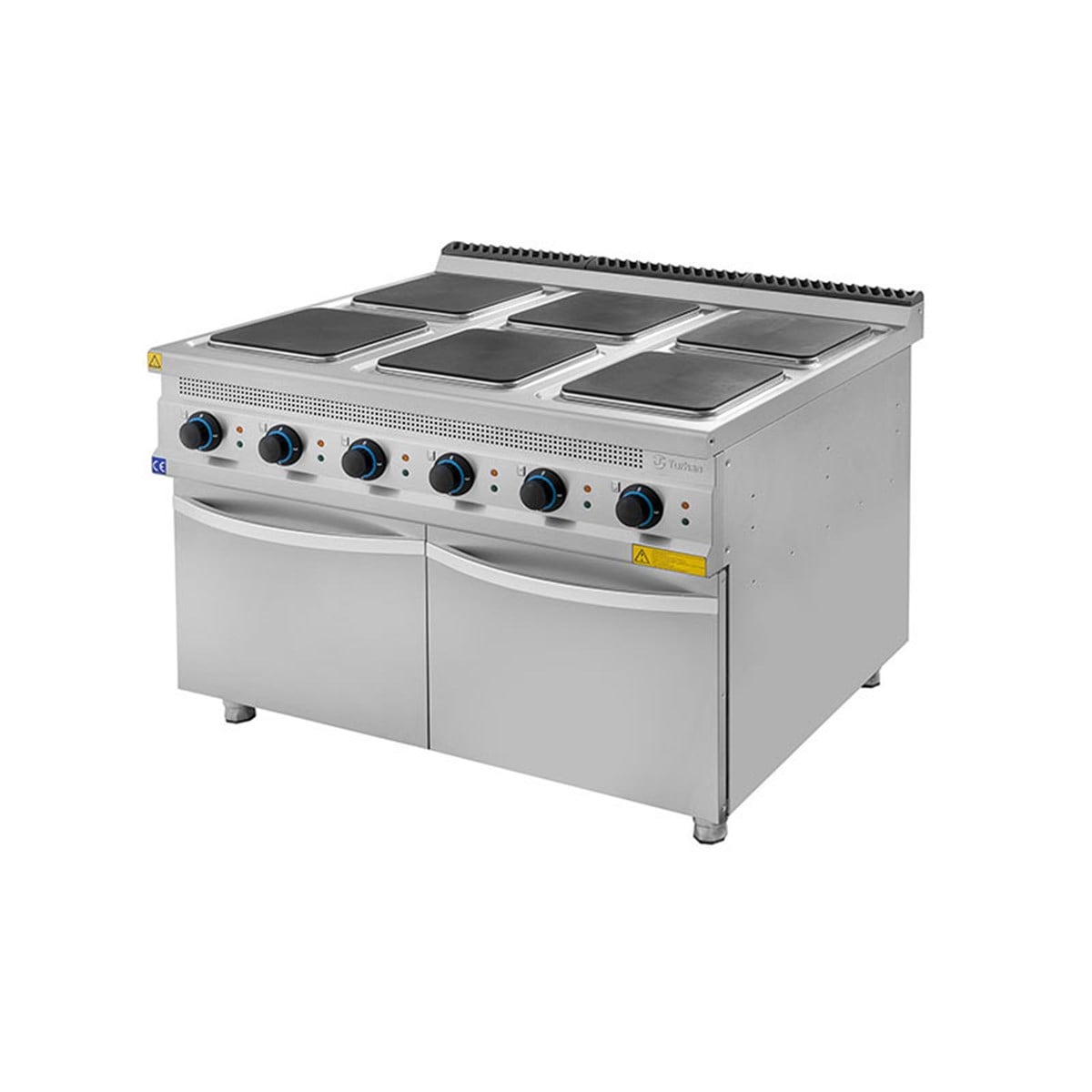 Turhan Çelik TC.9OCE120 6'lı Ocak Elektrikli 1200x930x850