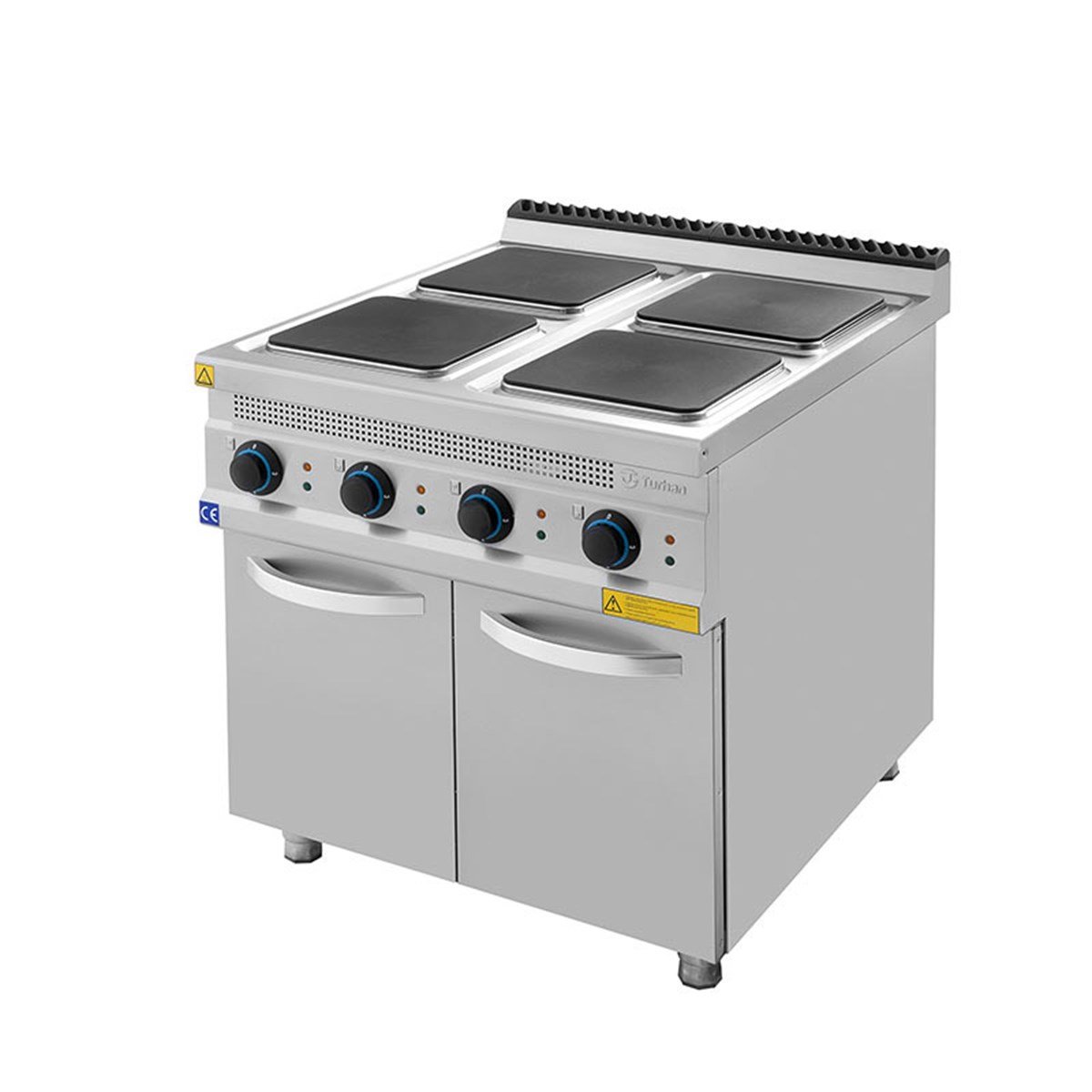 Turhan Çelik TC.9OCE800 4'lü Ocak Elektrikli 800x930x850