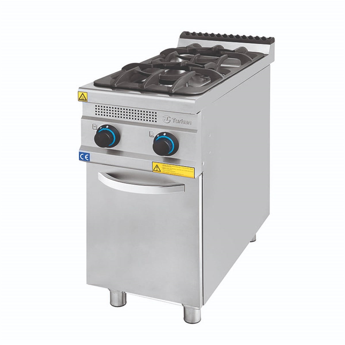 Turhan Çelik TC.9OCG400 2'li Ocak Gazlı 400x930x850