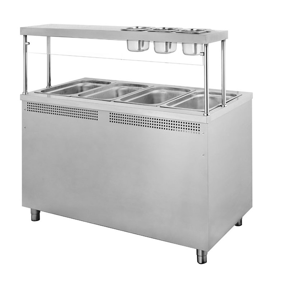 Turhan Çelik TC.BEE400 4 Sıcak Benmari Elk 1500x700x850