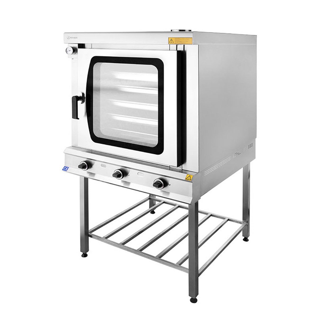 Turhan Çelik TC.PBRK100 Gazlı Pasta Börek Fırını CE Belgeli 900x900x1500