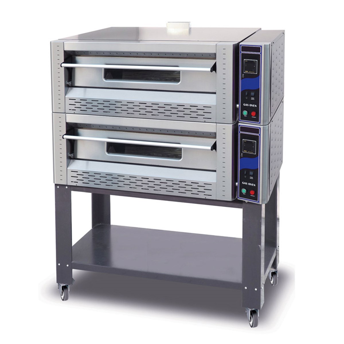 Turhan Çelik TC.PIG121 12 li Gazlı Pizza Fırını 1400x840x940