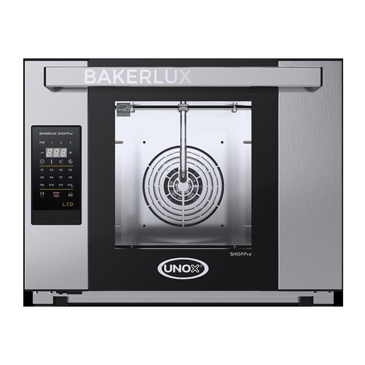 Unox Bakerlux SHOP.Pro LED Arianna 4 Tepsi Kapasiteli Elektrikli Fırın 46x33 cmUnoxATI.XEFT-04HS-ELDV