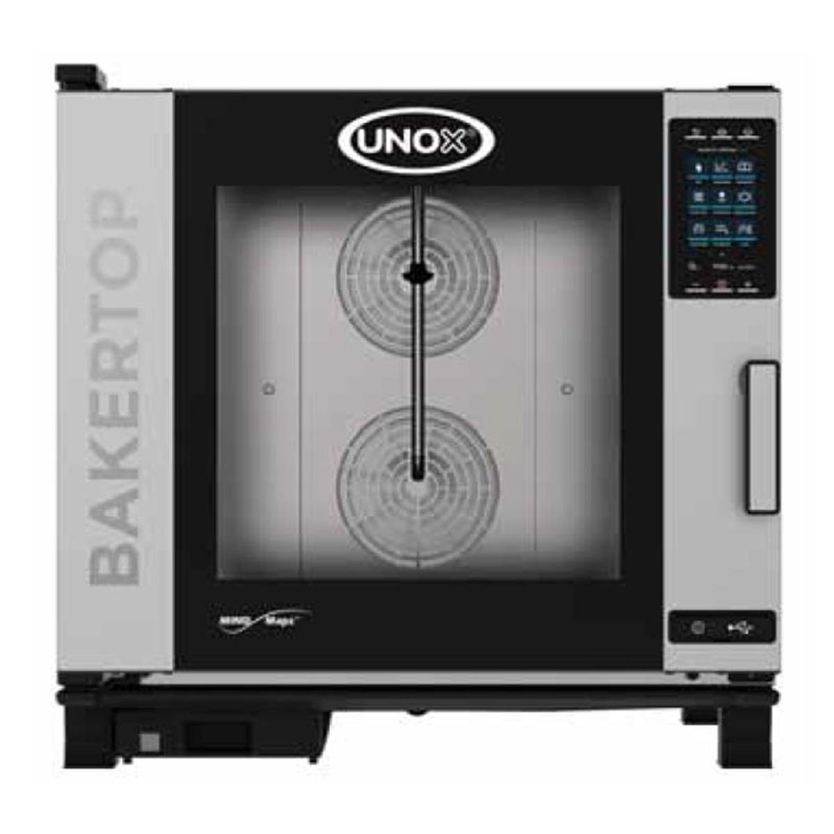 Unox Bakertop Plus Combi 4 Tepsi Kapasiteli Patiseri Elektrikli Fırın 60x40 cmUnoxATI.XEBC-06EU-EPRM