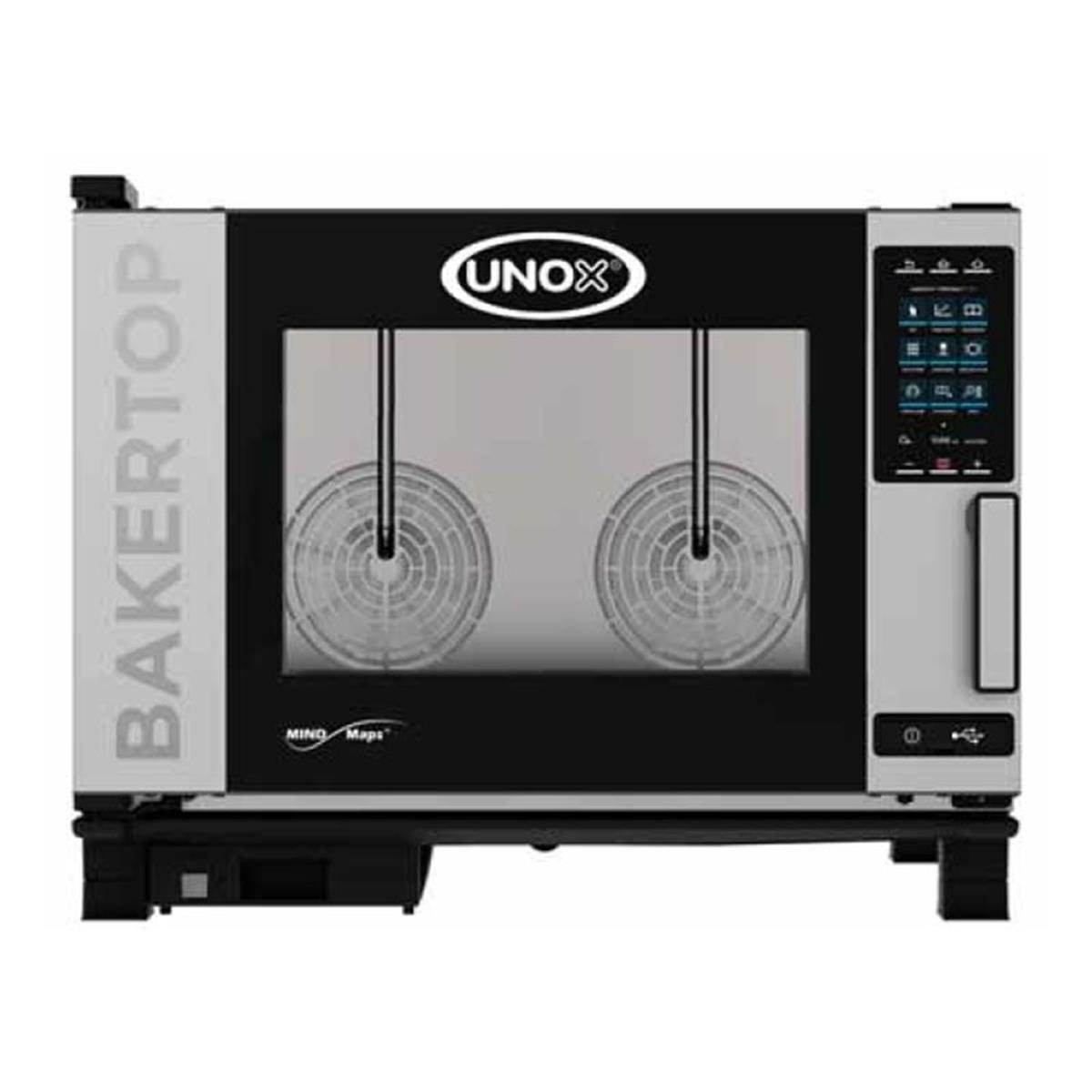 Unox Bakertop Plus Combi 4 Tepsi Kapasiteli Elektrikli Patiseri Fırın 60x40 cmUnoxATI.XEBC-04EU-EPRM