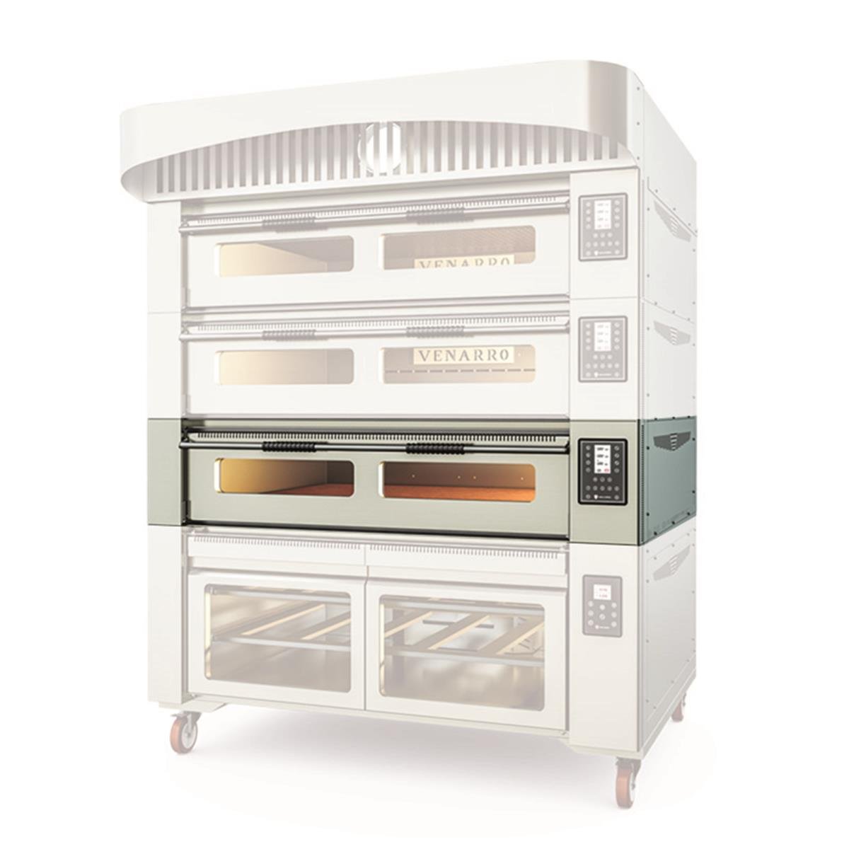 Venarro Dori DYTF - 118 Modüler Unlu Mamüller ve Baklava Fırını(Midi) Tek KatVenarroVNR.DYTF - 118