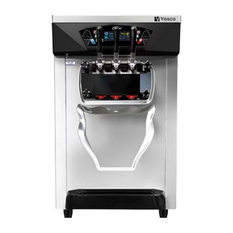 VOSCO VBJK-28T Soft Dondurma Makinesi Set Üstü (Üç Kollu)