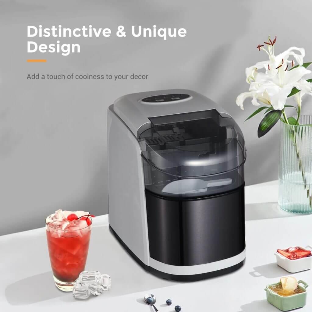 VOSCO VSCB-12B Buz Makinesi GriVoscoVSC.VSCB-12B-Gri