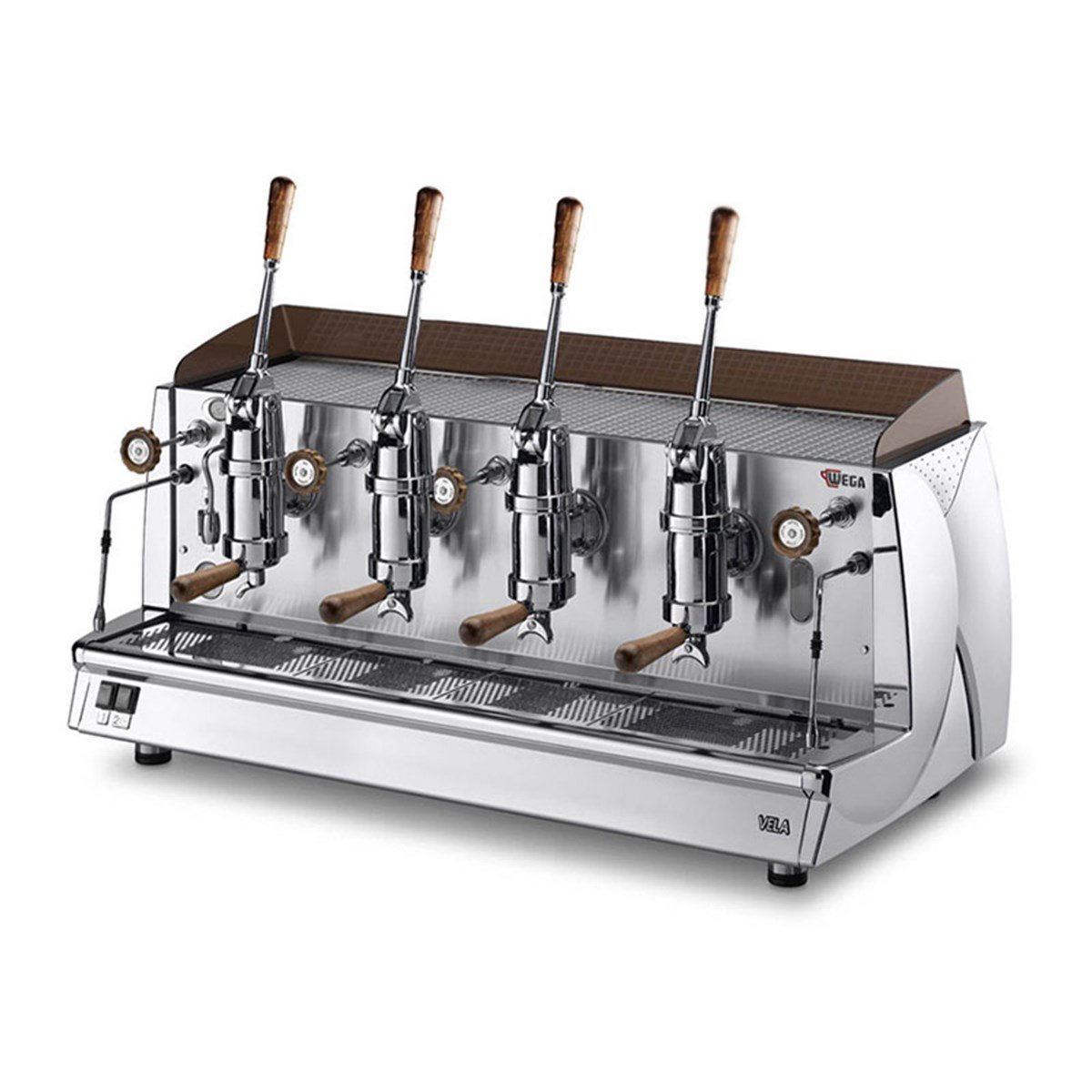 Wega VELA ALE4 Pistonlu Espresso Kahve Makinesi, 4 Grup