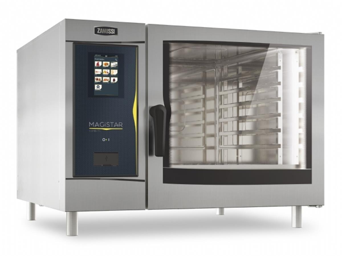 Zanussi 218781 Magistar Doğal Gazlı Boylerli Kombi Fırın 6 Tepsili GN 2/1 Dokunmaktik EkranlıZanussiATI.218781-NG