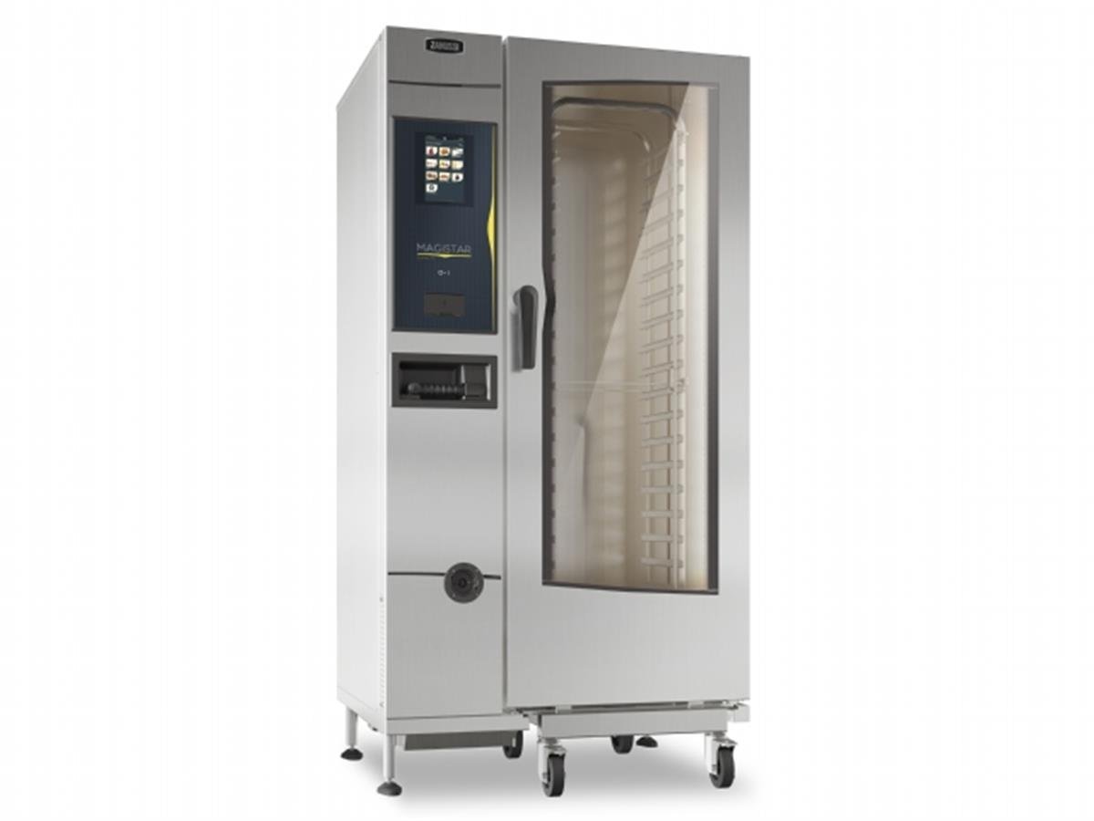 Zanussi 218785 Magistar Doğal Gazlı Boylerli Kombi Fırın 20 Tepsili GN 2/1 Dokunmaktik EkranlıZanussiATI.218785-NG