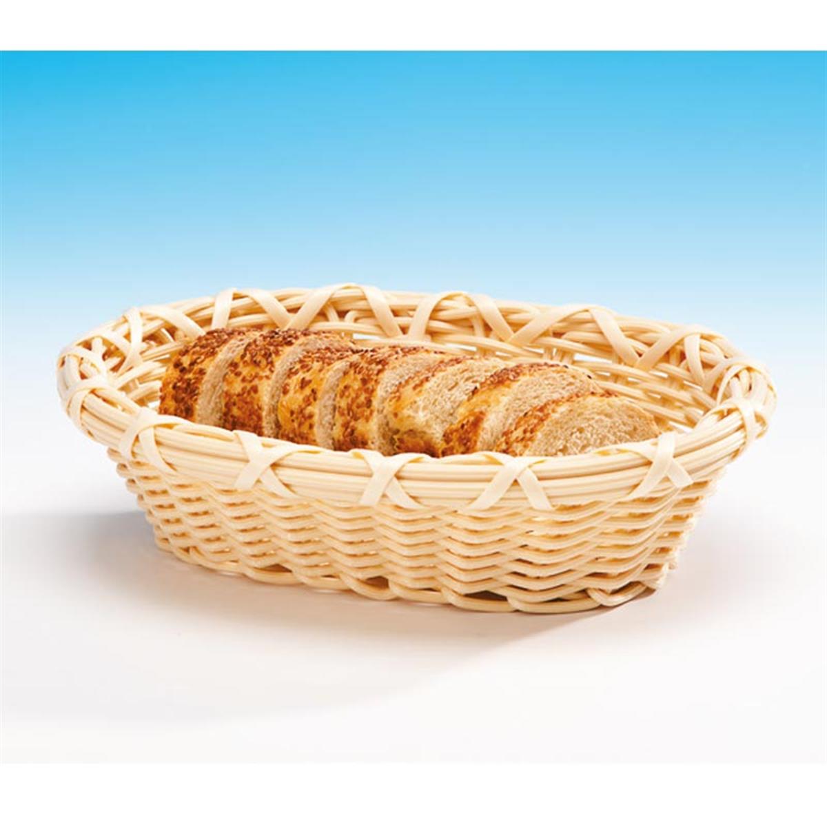 Zicco B-Ov-4153-01 Küçük Oval Plastik Sepet 18x23x7 Cm