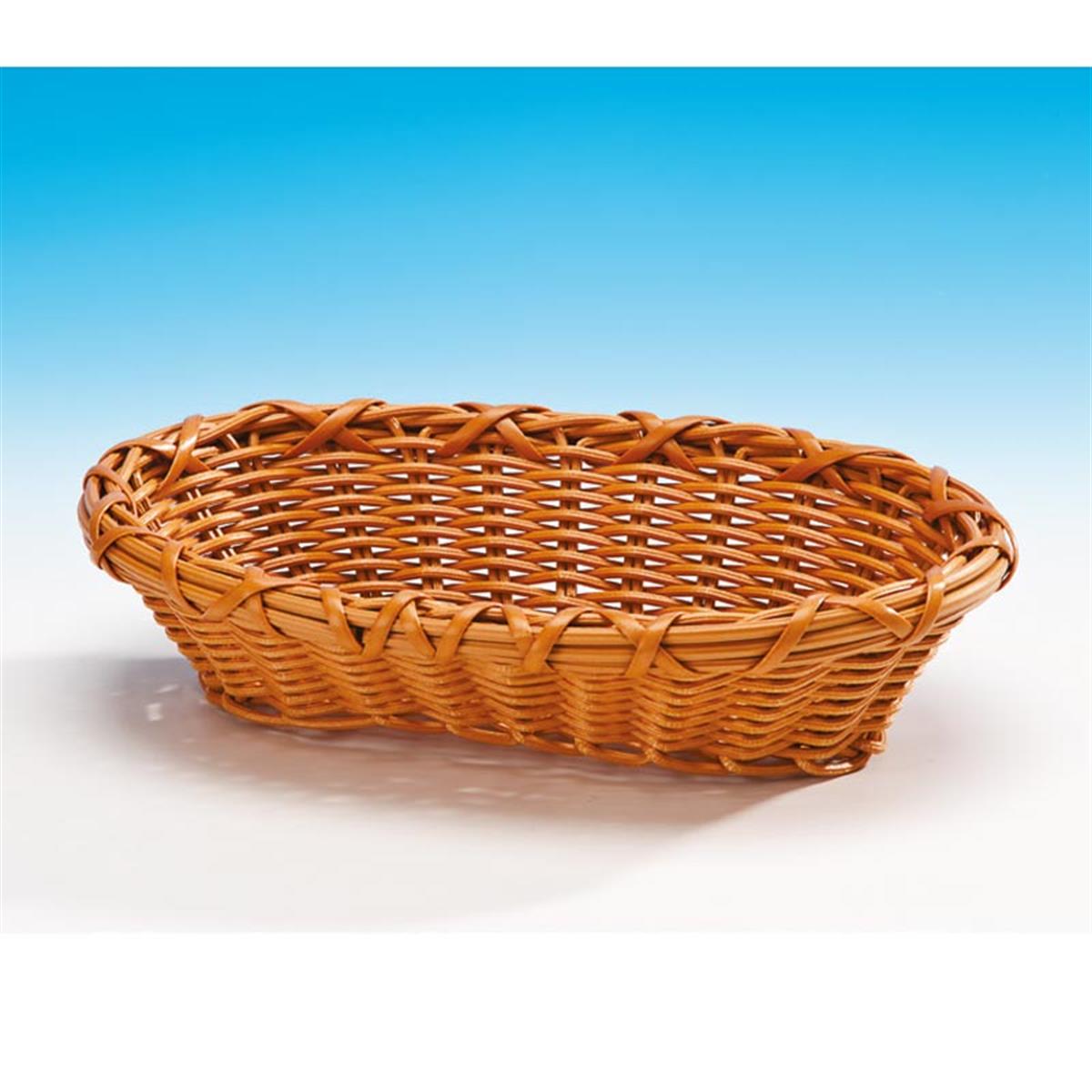 Zicco B-Ov-4155-22B Büyük Oval Plastik Sepet (Koyu ) 20*28 Cm H 7 CmZiccoAKN.B-OV-4155-22B