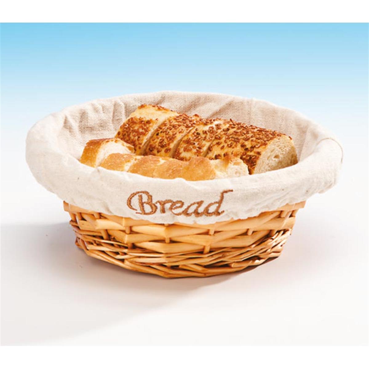 Zicco Jn 197 Pycl Yuvarlak Ekmek Sepeti Bezli 18x6 Cm