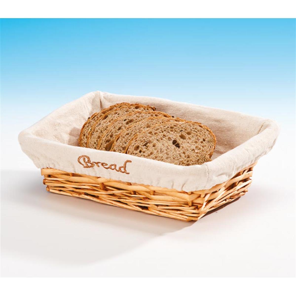 Zicco Jn 24177 Pycl Ekmek Sepeti Dikdörtgen Bezli 23x17x7 Cm