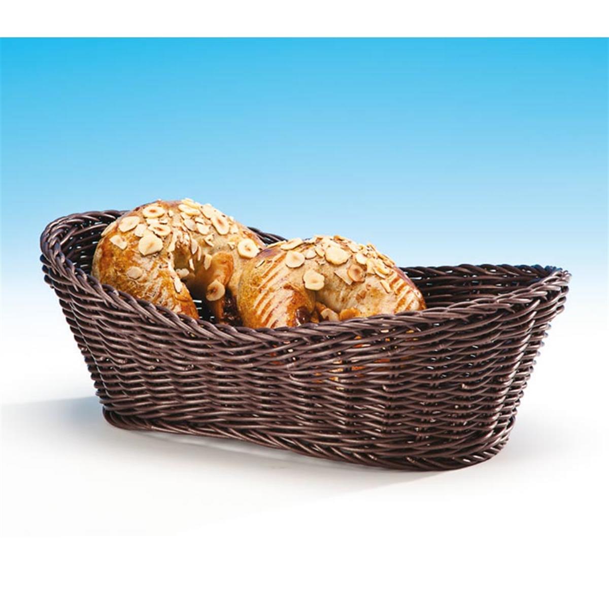 Zicco Jq 1015-B Büyük Oval Plastik  Ekmek Sepeti 29x20x10,5 CmZiccoAKN.JQ 1015-B-KR