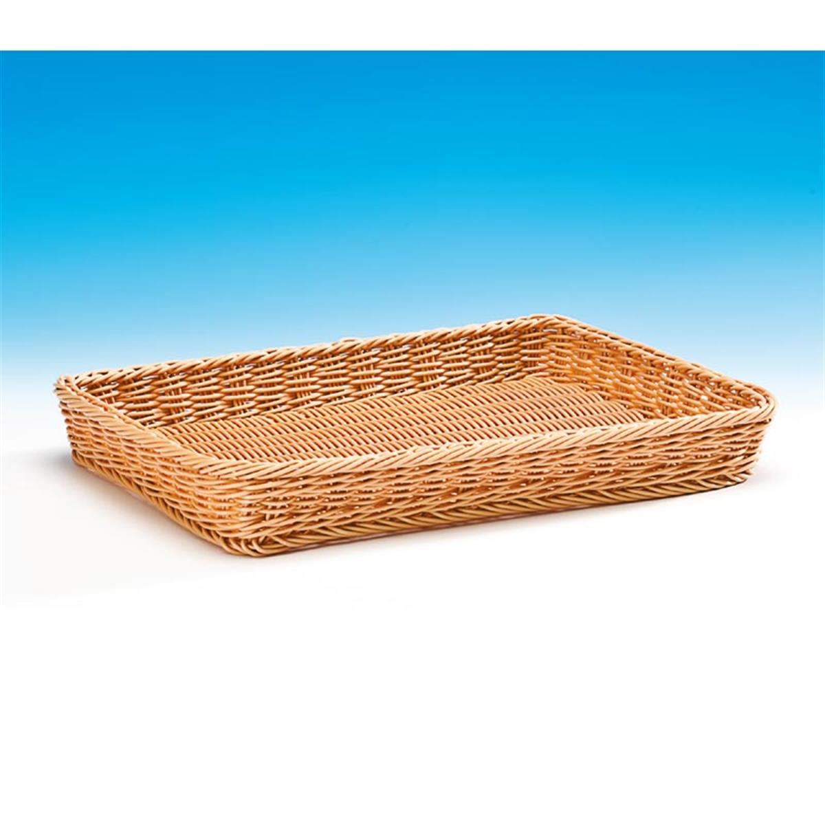 Zicco Jq 4206-Ib Dikdörtgen Sığ Küçük Plastik Sepet 40X29X5 CmZiccoAKN.JQ 4206-IB
