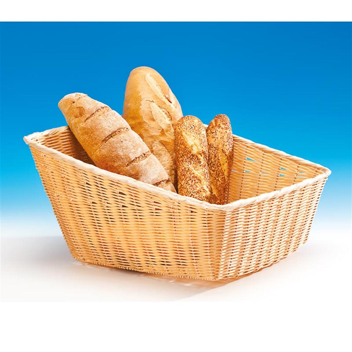Zicco Jq 8021-B Dikdörtgen Eğimli Küçük Plastik Sepet 46x40x25x13 Cm