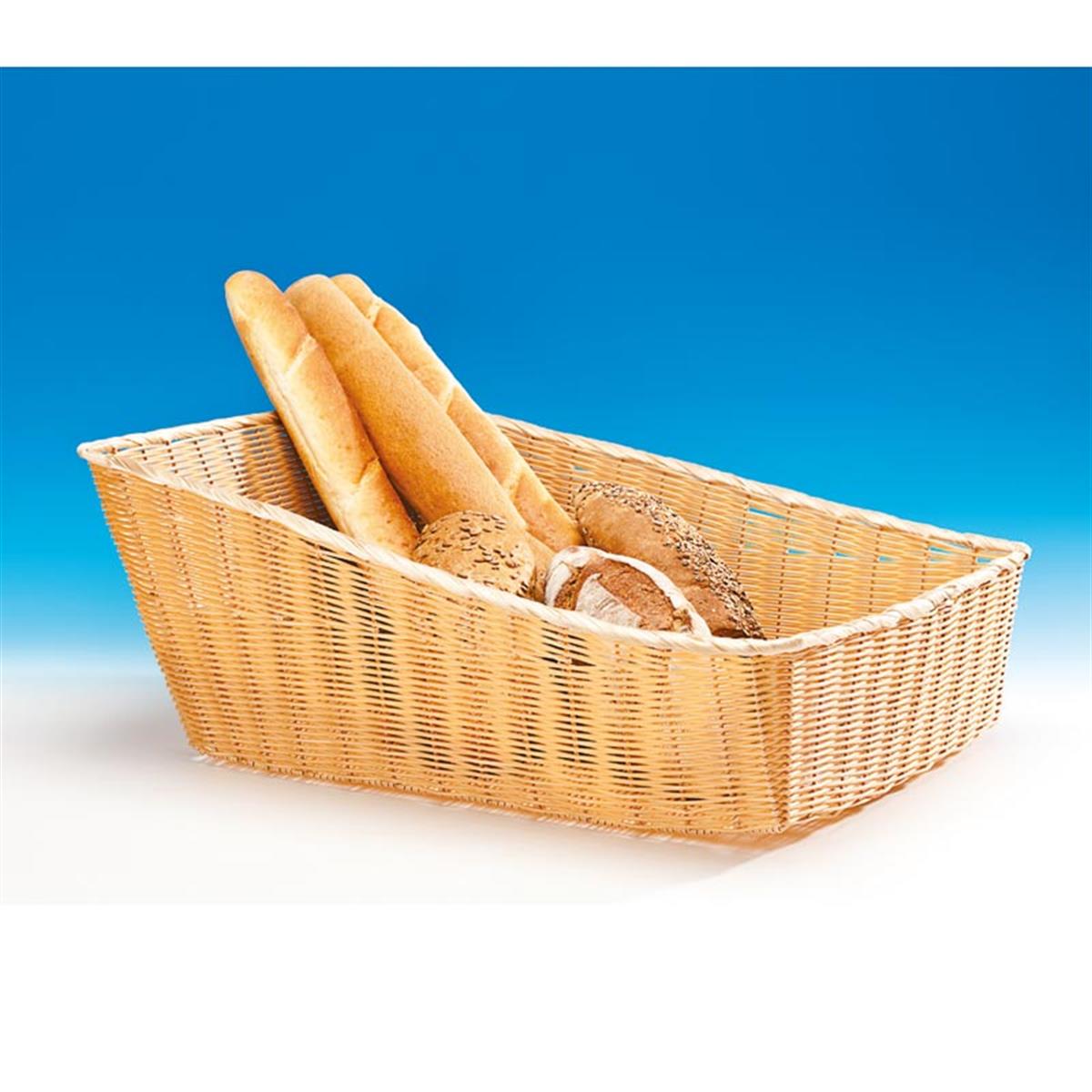 Zicco Jq 8021 Dikdörtgen Eğimli Büyük Plastik Sepet 61x46x25x14 Cm