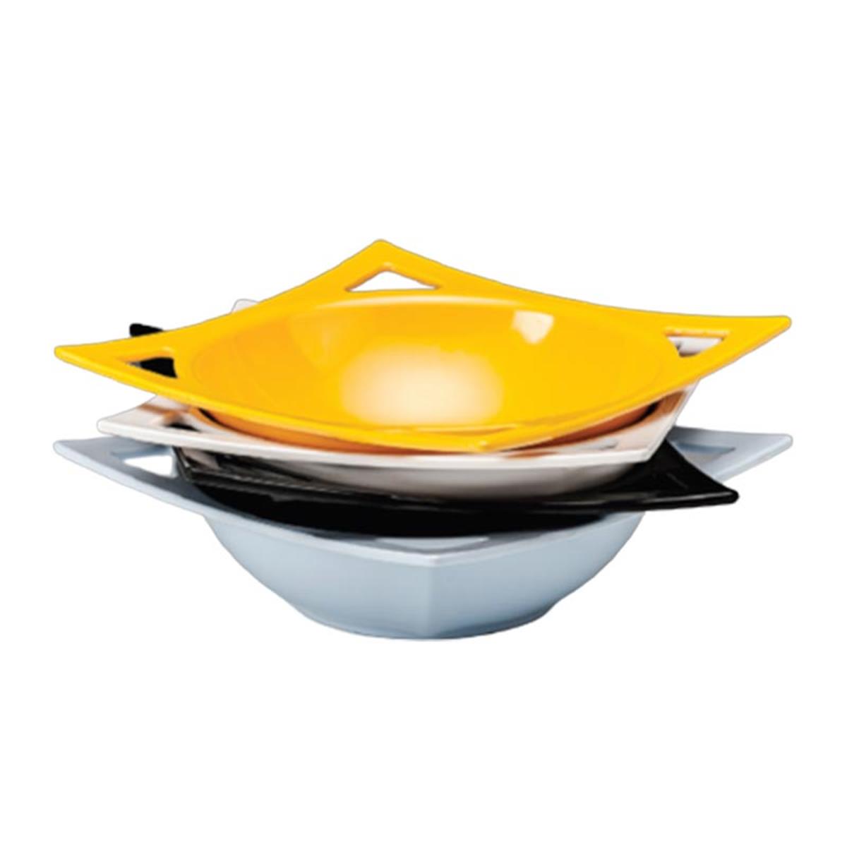 Zicco K-19471 Kare Melamin Kase 27x27x8 Cm SarıZiccoAKN.K-19471-SR