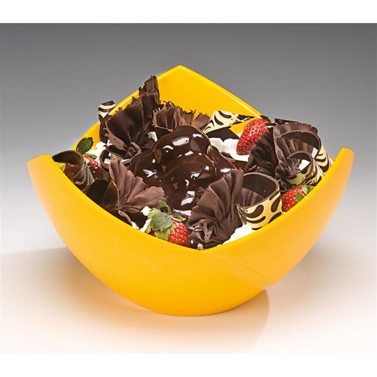 Zicco K-2001 Kandil Melamin Kase 27x15 Cm SarıZiccoAKN.K-2001-SR