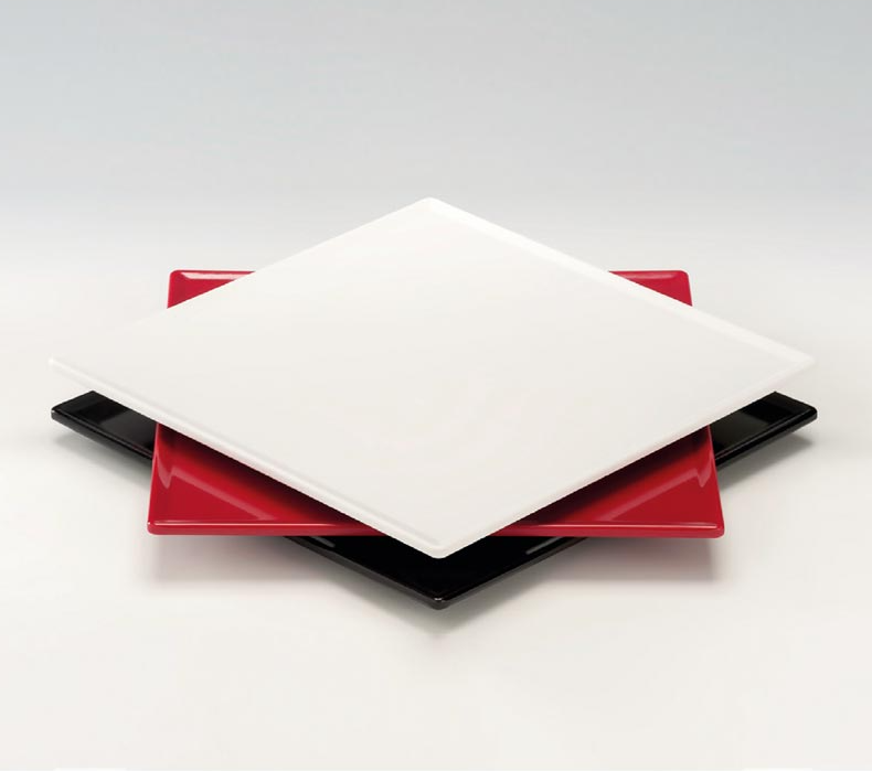 Zicco K-2060 Melamın Teşhir Tepsi 29*29 Cm ZiccoAKN.K-2060