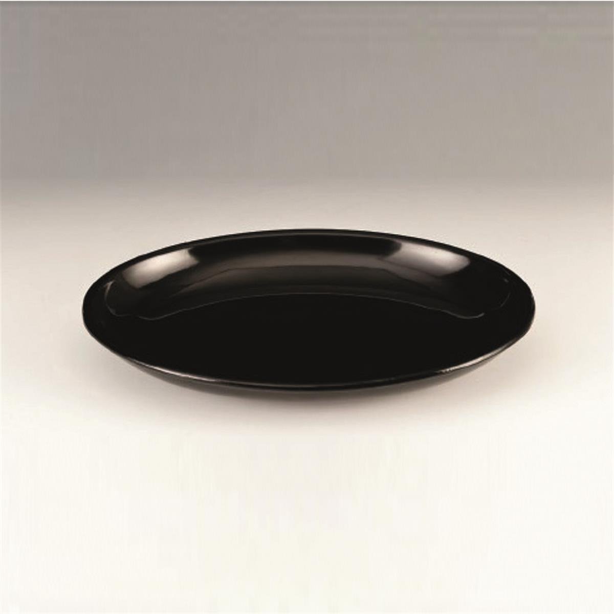 Zicco K-353 Oval Melamin Teşhir 40,5x29,5x5 Cm SiyahZiccoAKN.K-353-SYH