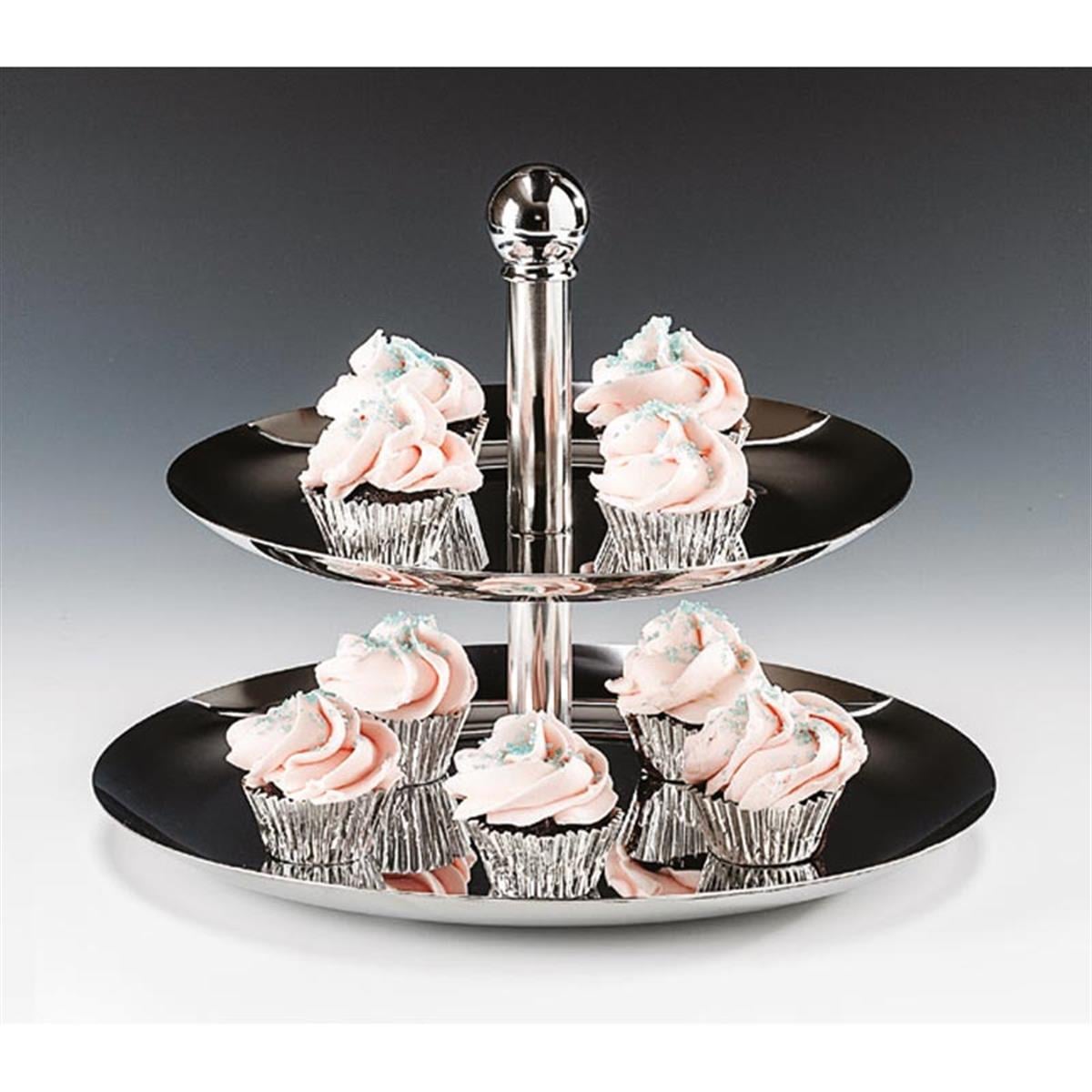 Zicco Omd 353 2 Katlı Çelik Pasta Standı 21X26X H 21 CmZiccoAKN.OMD 353