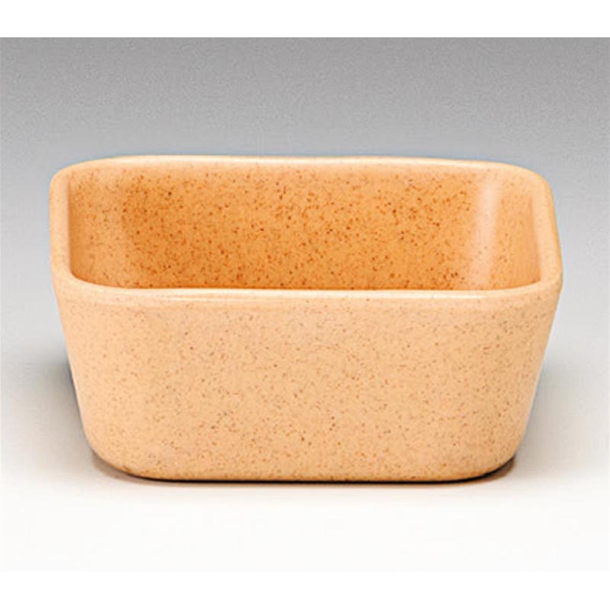 Zicco Tw 17030 Renkli Köşeli Bambu Çerezlik-(Beyaz-Oranj-Yeşil) 7,5 X7,5 Cm ZiccoAKN.TW 17030