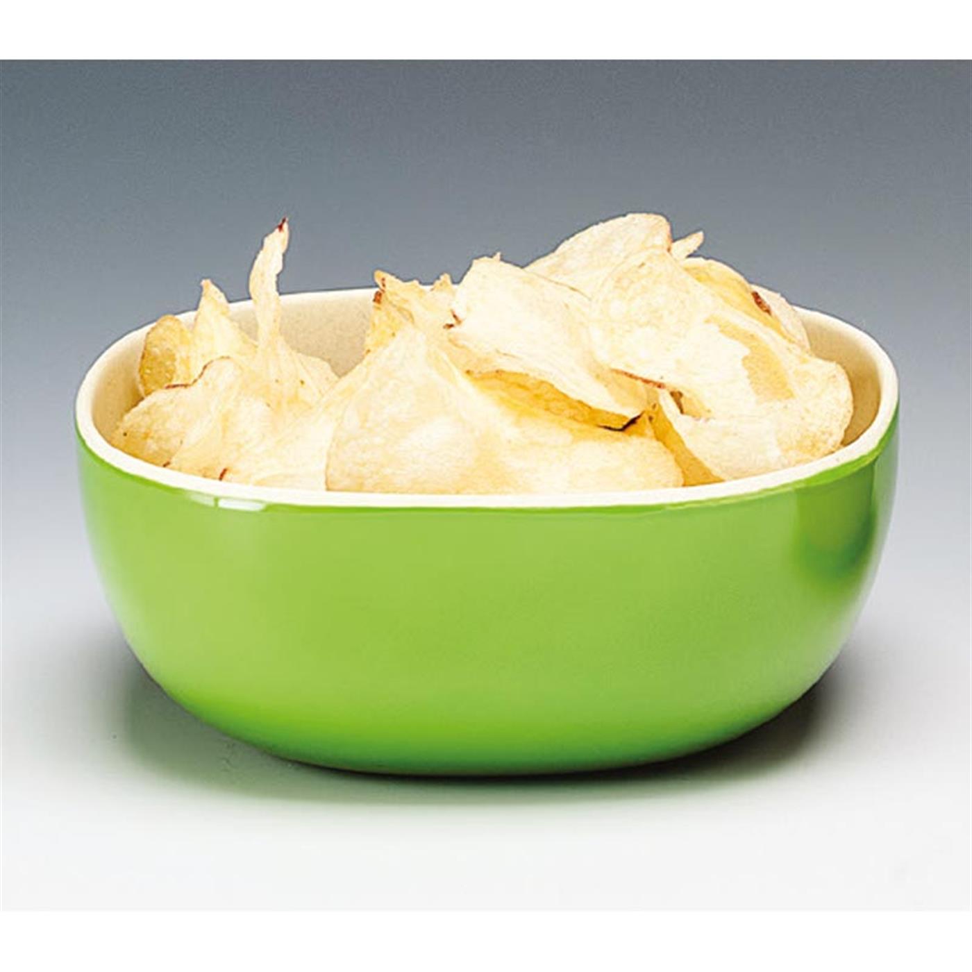 Zicco Whr 2134 Renkli Oval Bambu Çerezlik-Yeşil 12X12 Cm