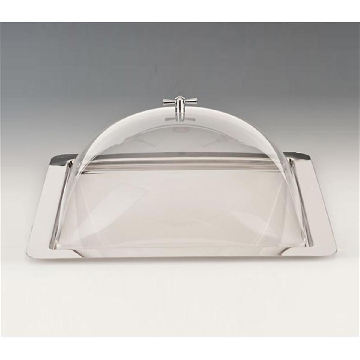 Zicco Zcp 145 Kare Çelik Altlı Kapaklı Fanus 46x46 Cm