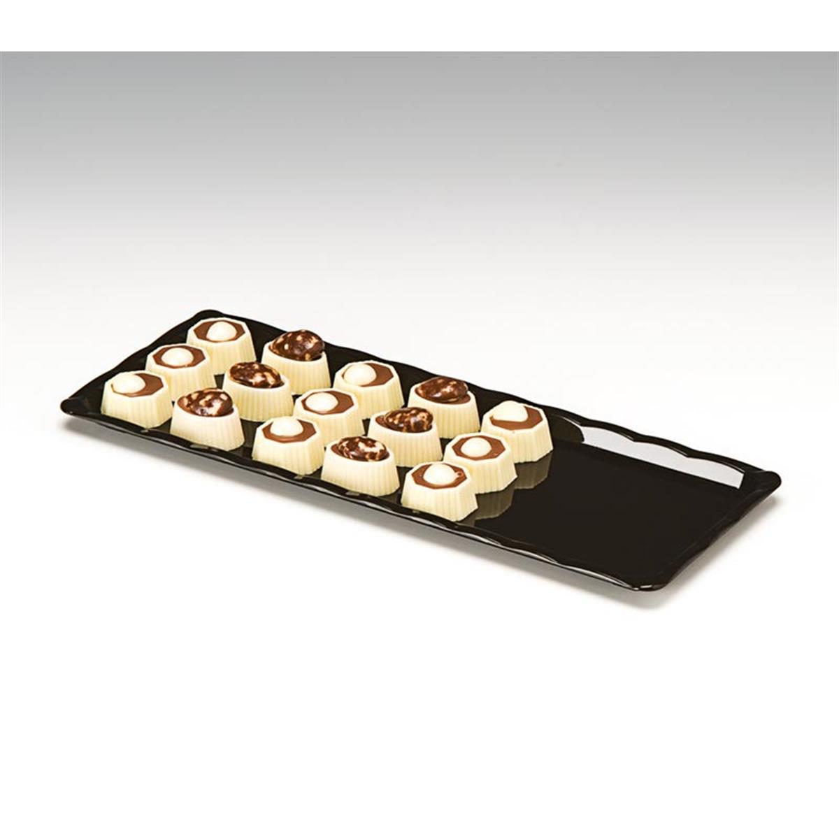 Zicco Zcp 223 Polikarbonat Çikolata Teşhir 10x30 Cm SiyahZiccoAKN.ZCP 223-SYH