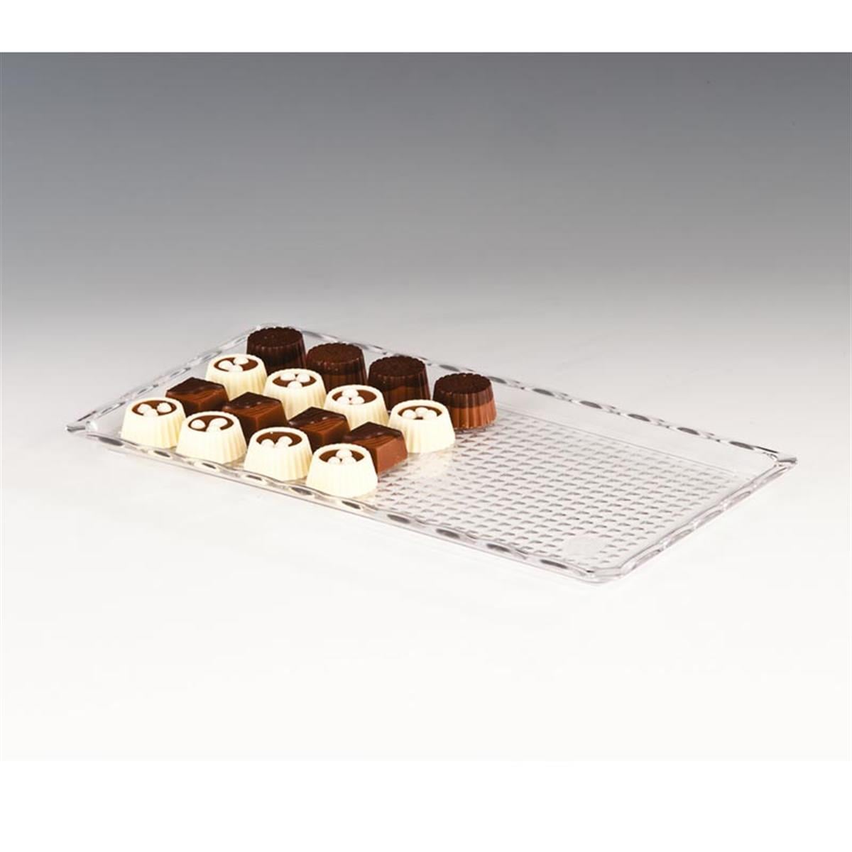 Zicco Zcp 224 Polikarbonat Çikolata Teşhir 15x30 Cm ŞeffafZiccoAKN.ZCP 224-SFF