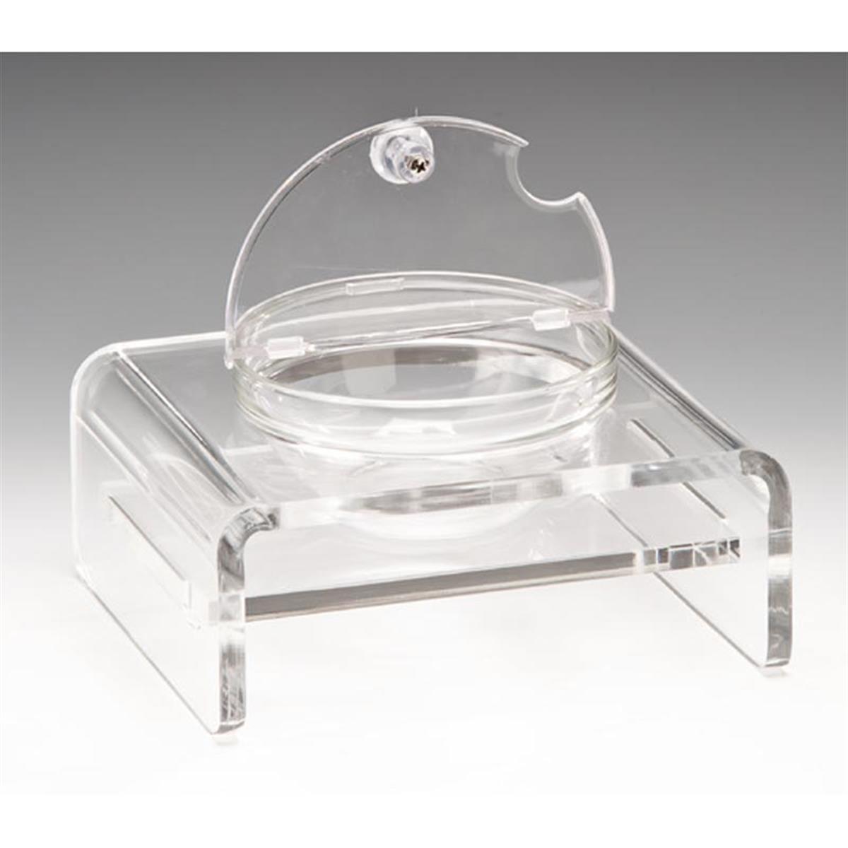 Zicco Zcp 286 1 Li Cam Kaseli,Kapaklı,Kalın Akrilik Teşhir Standı 21X19 Cm R-14 Cm ZiccoAKN.ZCP 286