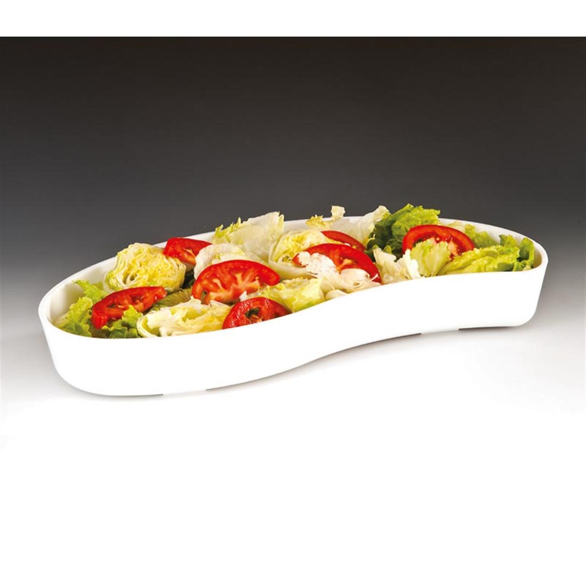 Zicco Zcp 299 Polikarbonat Damla Model Teşhir Tabak Beyaz 45x21x6,5 CmZiccoAKN.ZCP 299-B