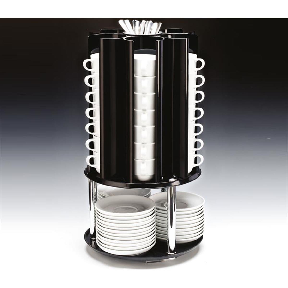 Zicco Zcp 362 Döner Fincan,Tabak,Kaşık Standı 30Xh 55 Cm ZiccoAKN.ZCP 362