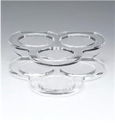 Zicco Zcp 413 Akrilik 3'Lü Sosluk Standı /Papatya Model Mayonez-Ketçap-Hardal