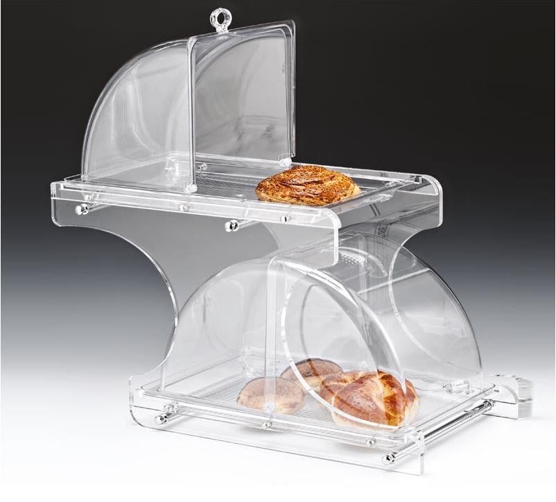 Zicco Zcp 454 2 Katlı Dikrolltop Kapaklı Muhafaza Teşhir 31X66X H 59 Cm ZiccoAKN.ZCP 454