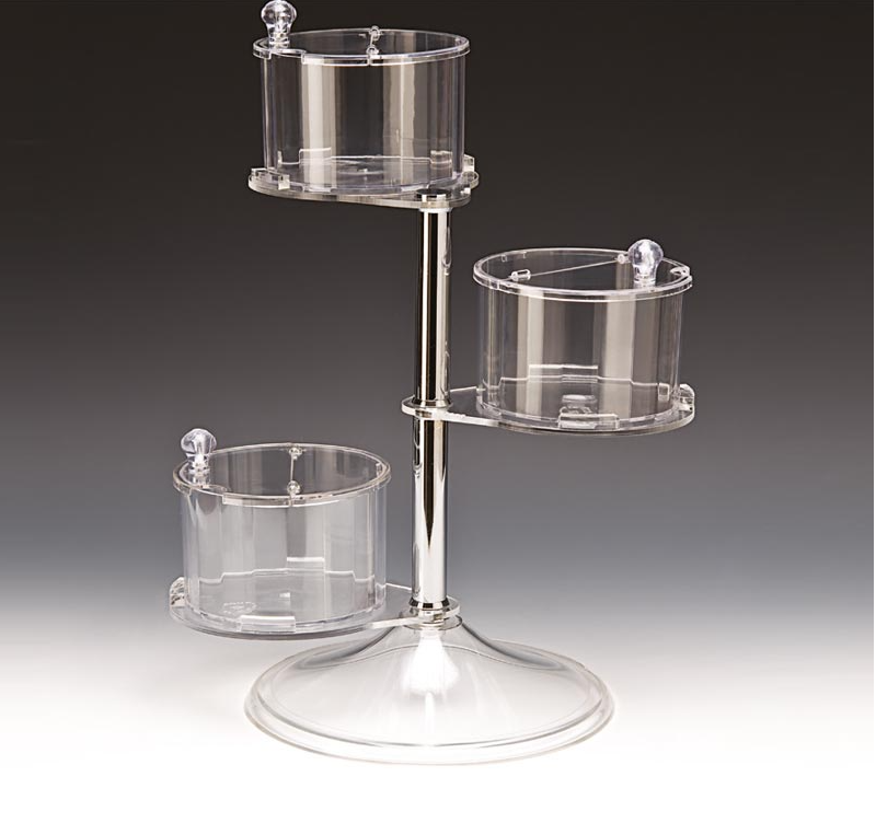 Zicco Zcp 579 3 Katlı Çok Amaçlı Ayarlanabilir Stand  R-25 Cm H 44 Cm ZiccoAKN.ZCP 579