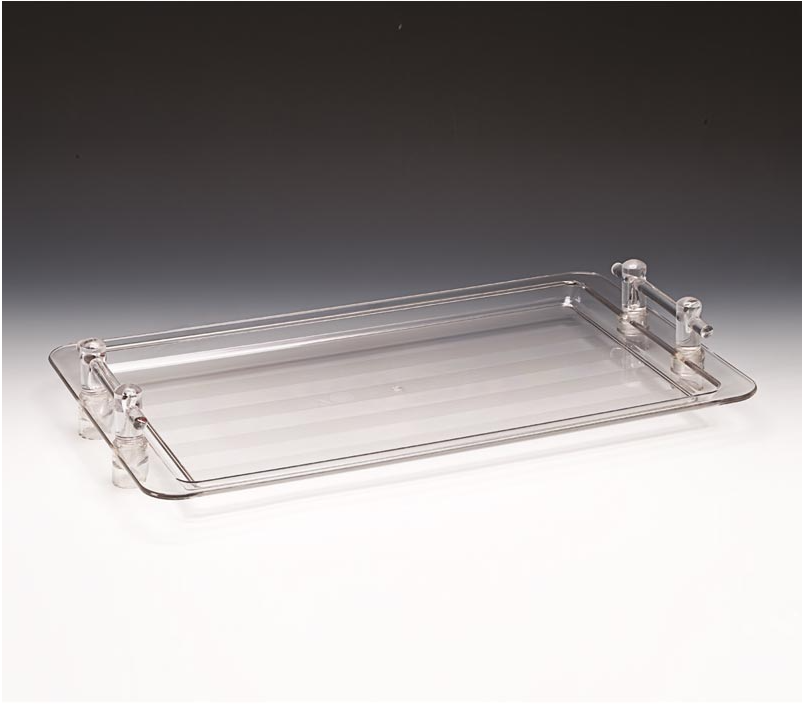 Zicco Zcp 604 Kulplu 53X32,5 Cm Polycarbonat Tepsi  32,5X53 Cm ZiccoAKN.ZCP 604