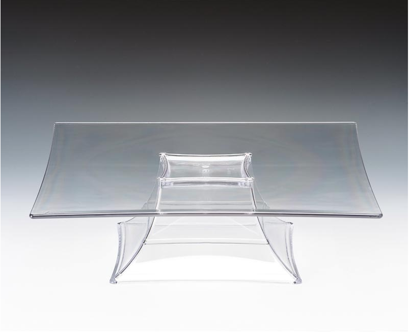 Zicco Zcp 629 Polycarbonat 35 Cm Kare Ayaklı Teşhir 35X35 Cm 10,5 CmZiccoAKN.ZCP 629