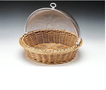 Zicco Zcp 661 Polycarbonat Kapaklı,Sepetli Fanus R-41 Cm R-41 H 11 Cm