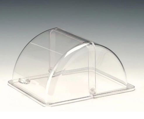 Zicco Zcp 708 Polycarbonat Roll Top Kapak Gn 1/2 27X33 Cm