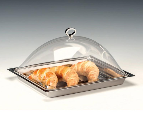 Zicco Zcp 715 Akrilik Kapaklı Çelik Altlı Fanus Gn 1/2 30X36 H 17 CmZiccoAKN.ZCP 715